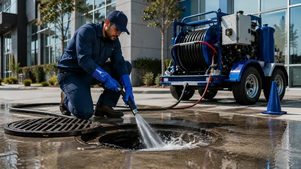 Commercial Hydro Jet Drain Cleaning in American Canyon