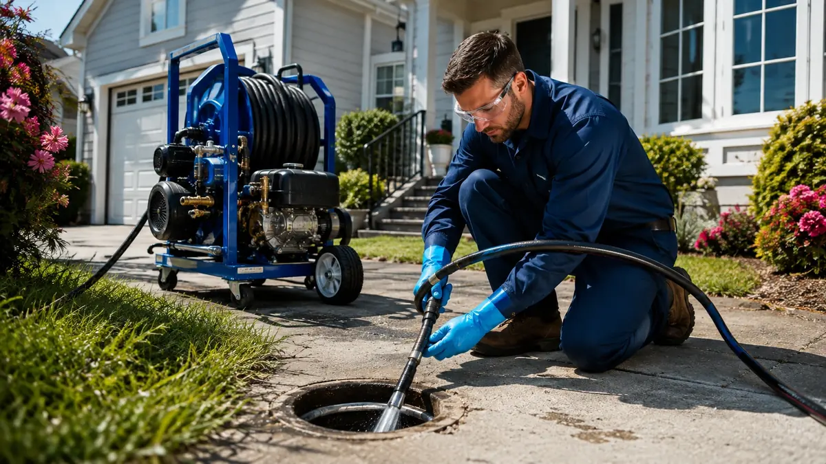 Residential Hydro Jet Drain Cleaning in American Canyon